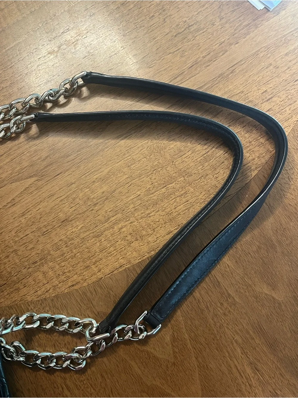 Kate Spade Natalia Black Quilted Leather Chain-Handle Tote